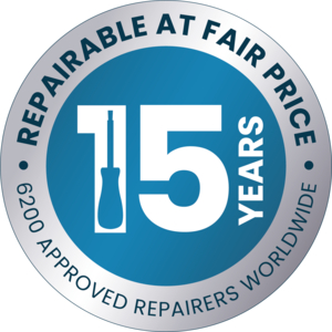 Repairable at fair price - 15 years