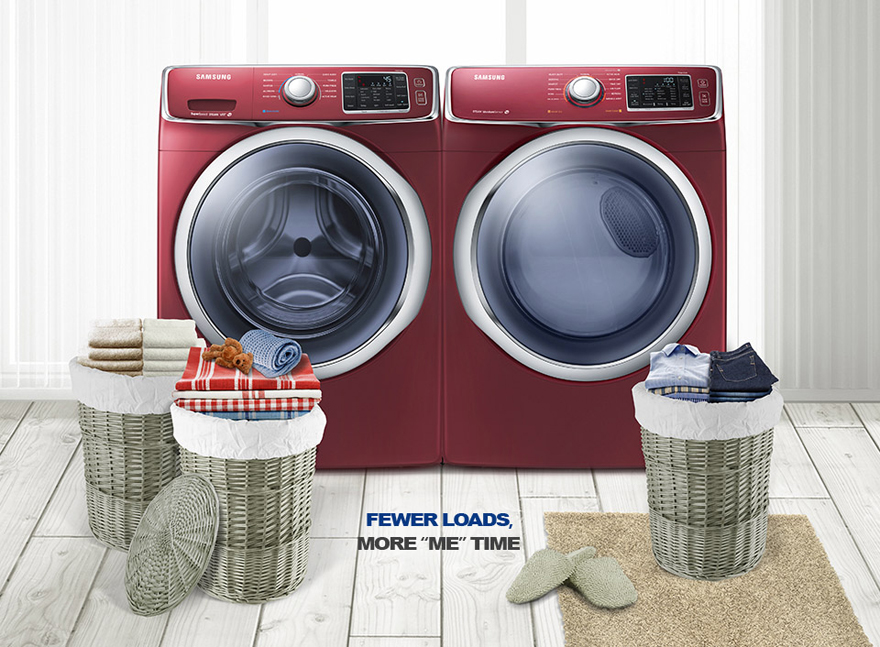 Wash more in fewer loads