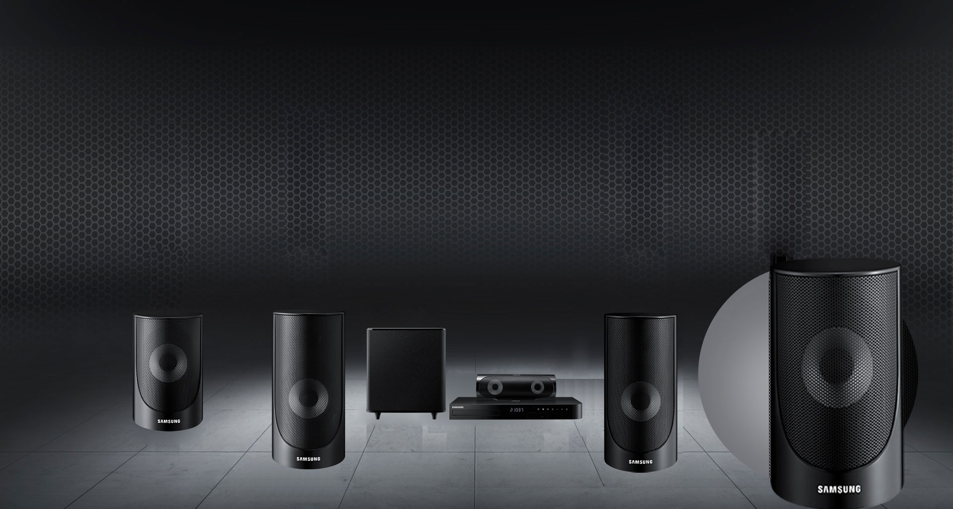 Enjoy full cinema surround sound at its finest