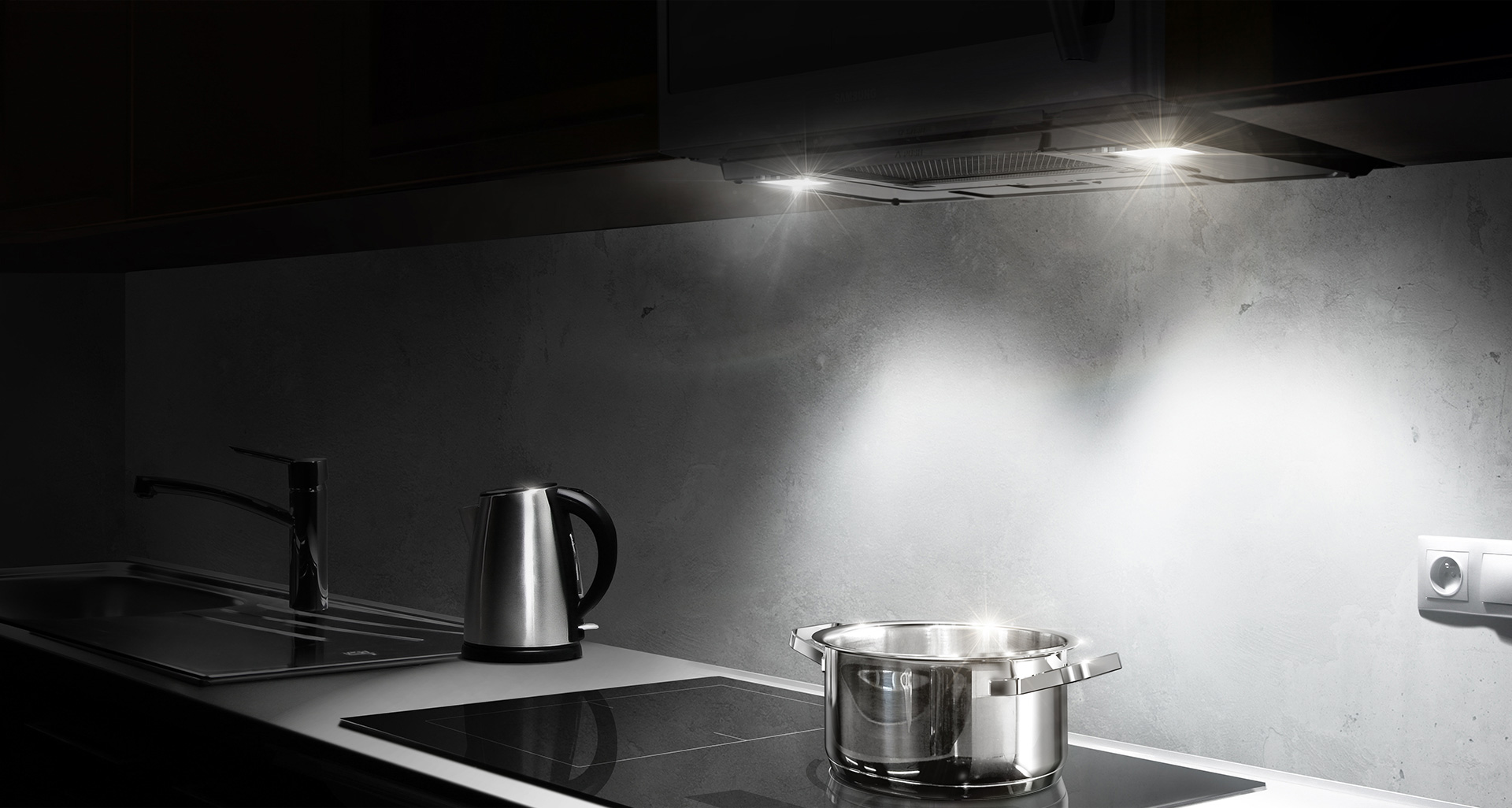 LED cooktop light