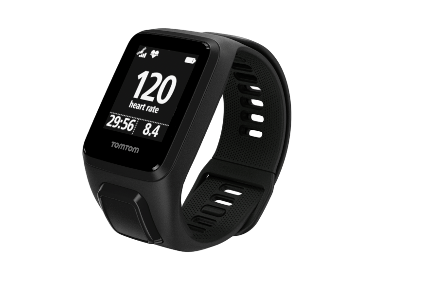 TomTom Spark 3 Cardio – Schwarz – Größe L Schwarz