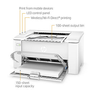 HP LaserJet Pro M102w Printer