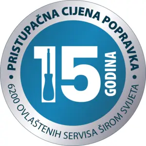 Pristupačna cijena popravka - 15 godina