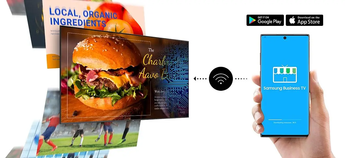 Controlá el contenido con tu dispositivo personal
