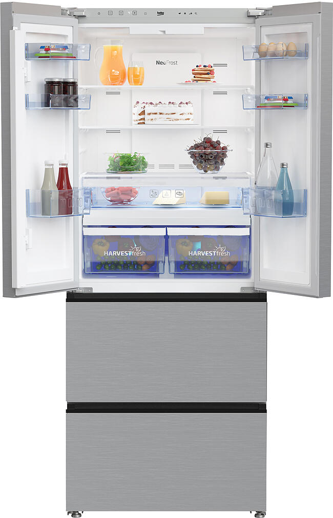 beko gne490ir3vps fridge freezer