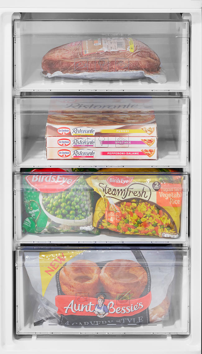 Fridge Freezer A 182cm H By Beko Csg1582w White 2 Year