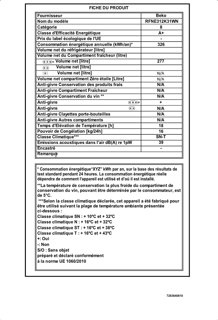 Congelateur Armoire Beko Rfne312k31wn 277l Blanc Congelateurs But Congelateur Armoire Beko Rfne312k31wn 277l Blanc Congelateurs But