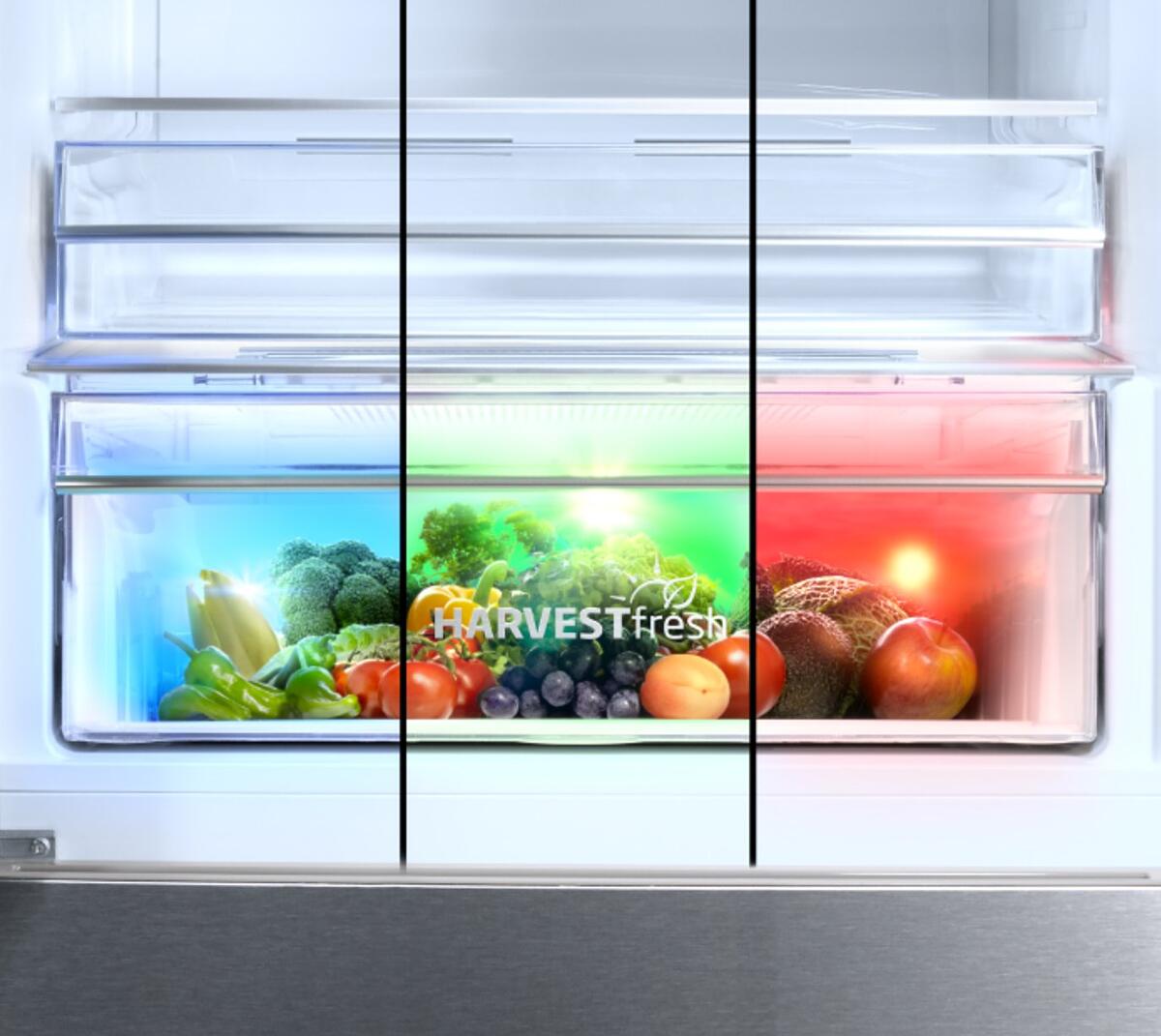 harvest fresh fridge freezers