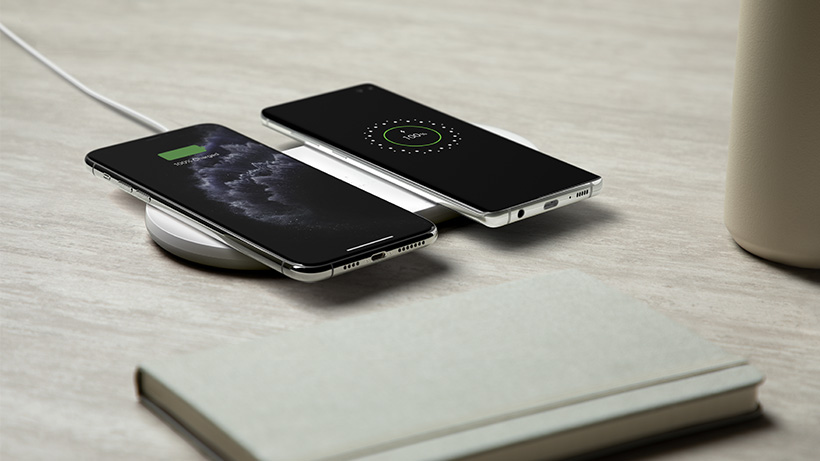 Dual Wireless Charging Pads Feature 2