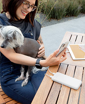 Power Bank 10K with Lightning Connector Feature 1