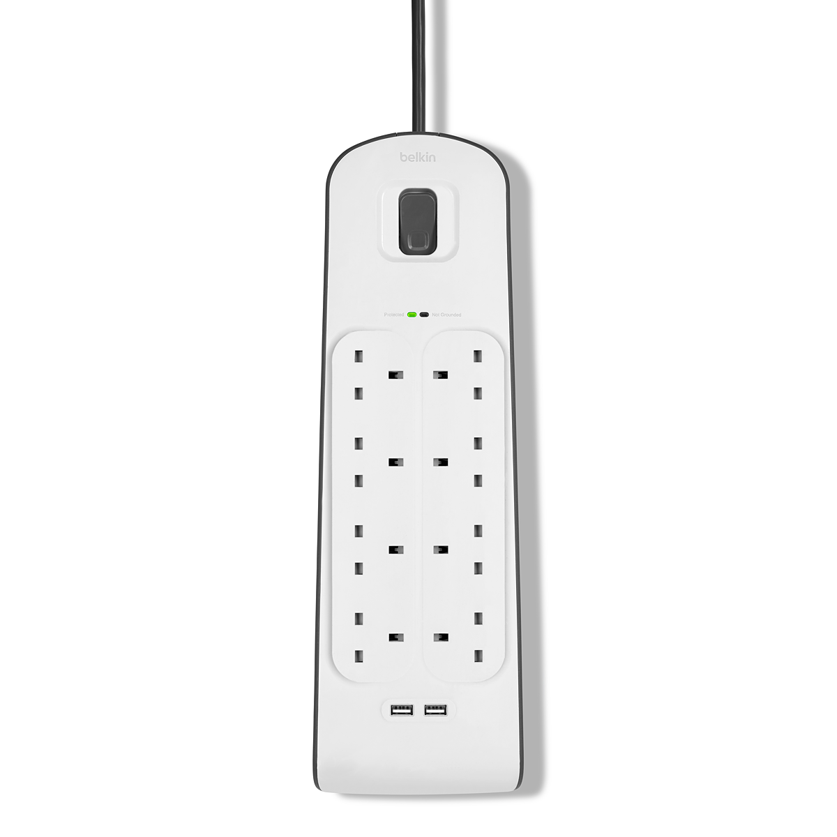 2.4 Amp USB Charging 8-outlet Surge Protection Strip