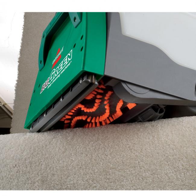 The 8 row dirtlifter powerbrush massages cleaning solution deep into your carpet for a deeper clean