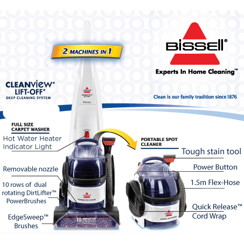 BISSELL CleanView® LiftOff® 22K7E