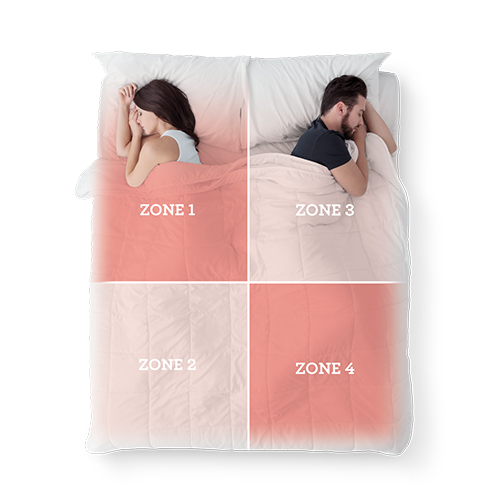 BodyZone® Plus Connect Queen Quilted Fitted Heated Blanket • Breville