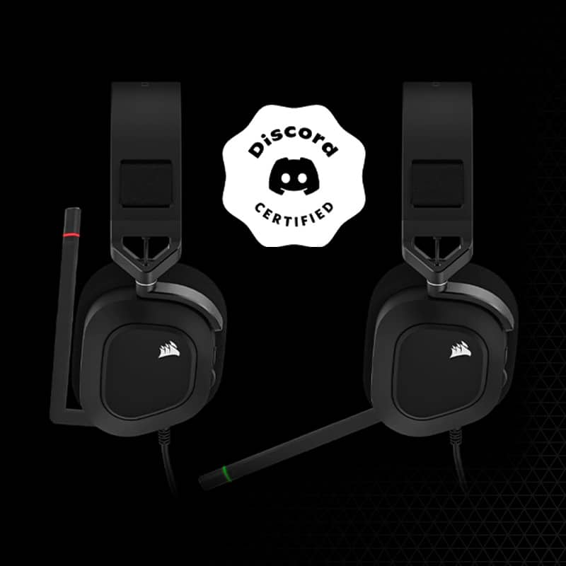 Corsair HS80 RGB USB Premium Gaming Headset with Dolby Audio 7.1 Surround  Sound (Broadcast-Grade Omni-Directional Microphone, Memory Foam Earpads