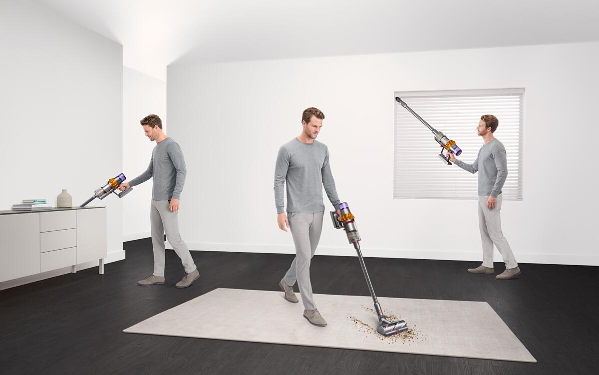 Powerful 3-in-1 cleaning