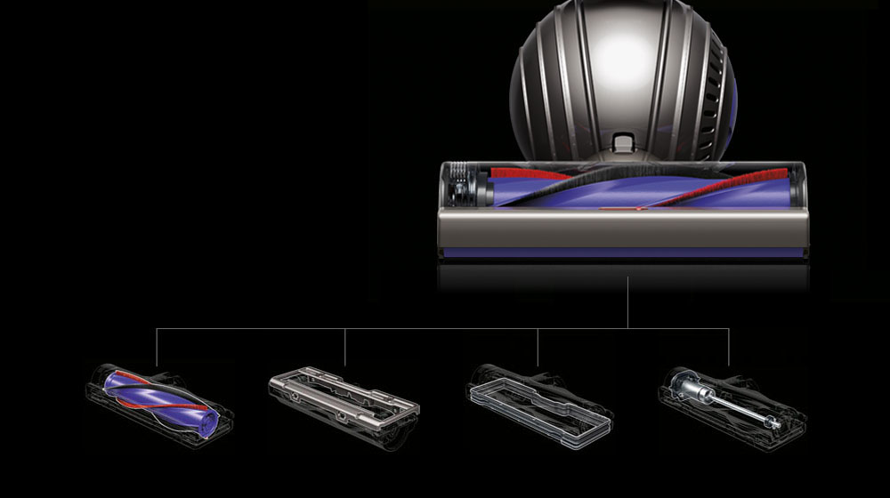 Dyson’s most advanced cleaner head technology