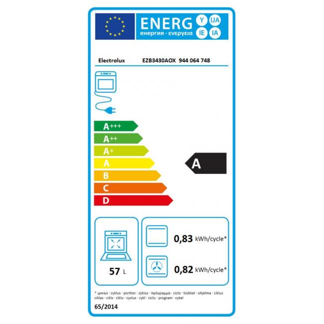Horno multifunción Electrolux EZB3430AOX con 7 funciones · El Corte Inglés
