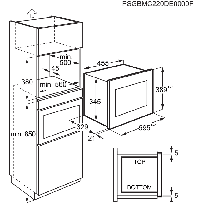 Microondas Electrolux LMS2203EMX de 700 W com função microondas