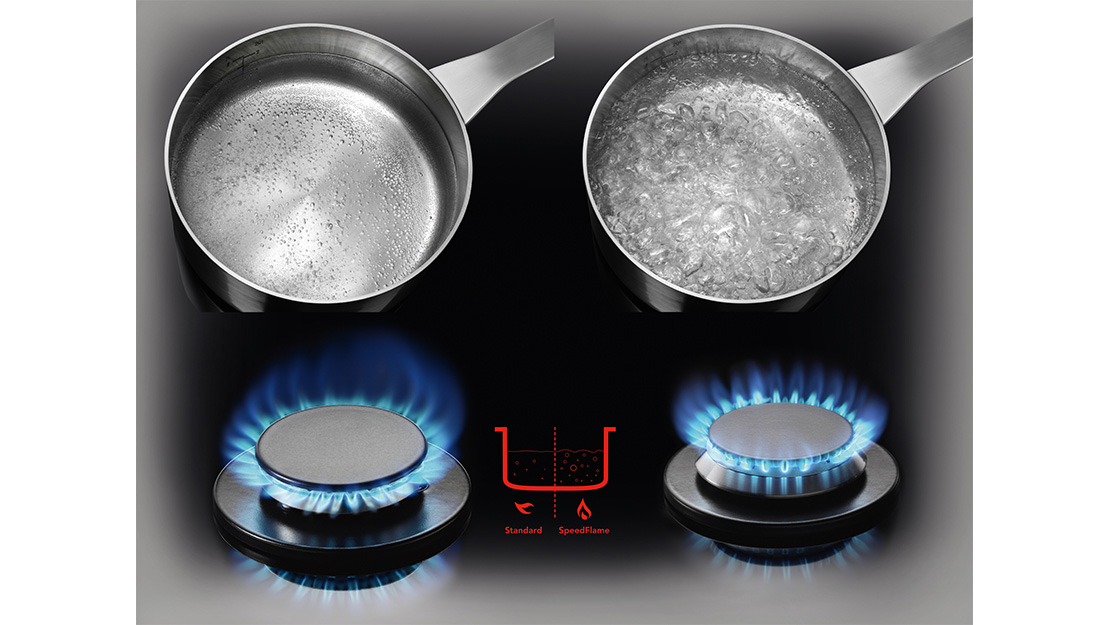 AEG 600 mm 4Burner Gas Hob Makro