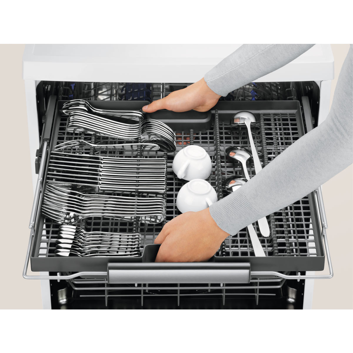 Nemt at fylde i og tage ud igen