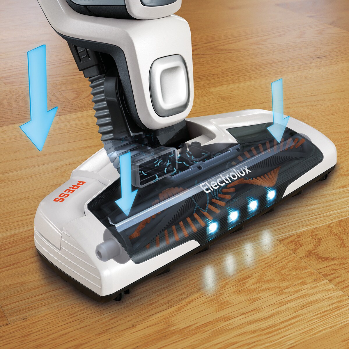 Selbstreinigende BrushRollClean™ Technologie