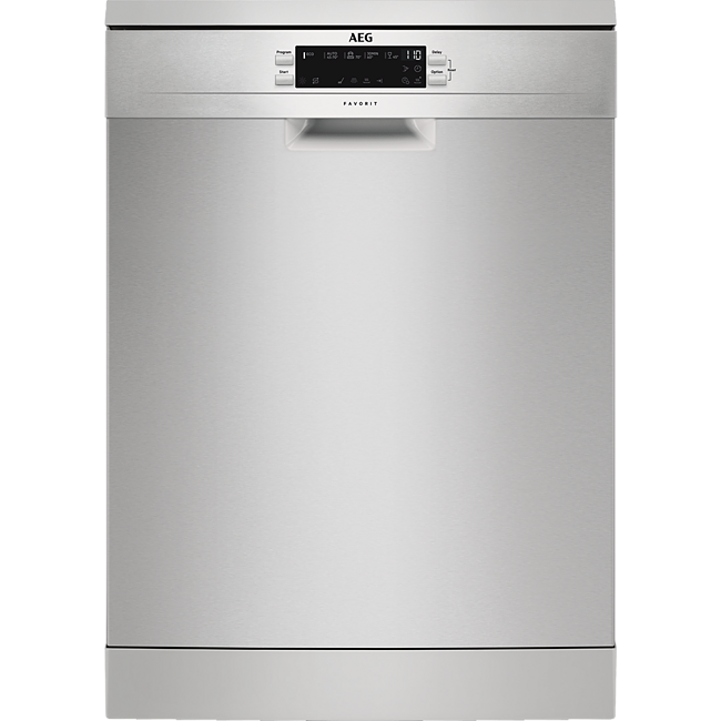 Lavavajillas - AEG FFB53600ZM, 13 servicios, Independiente, 9.9 l, 2200 W, AirDry Technology, A+++, Inox