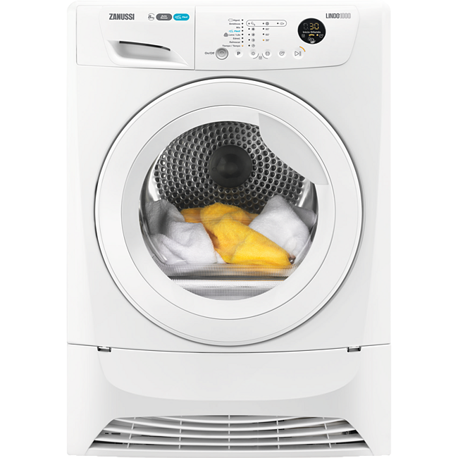 Secadora Zanussi ZDH8373W 8 kg Bomba Calor