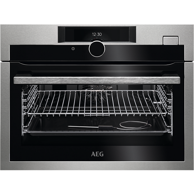 AEG KSE882220M 1basket(s) Integrado 3000W Negro, Acero inoxidable vaporizador