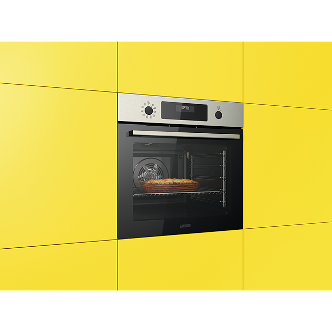 Horno - Zanussi ZOPXD6X2 72 L 3490 W A+ Negro, Acero inoxidable