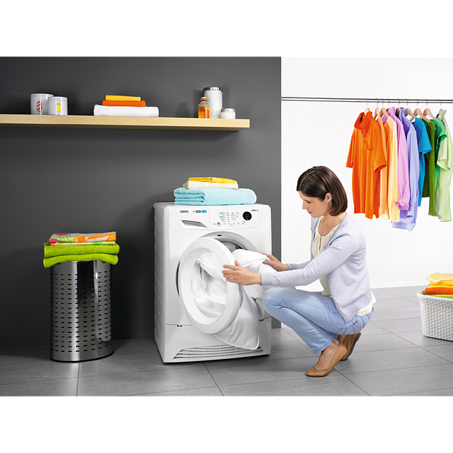 ZWF01487W Zanussi Washing Machine Eco flap 0 kg 0 rpm