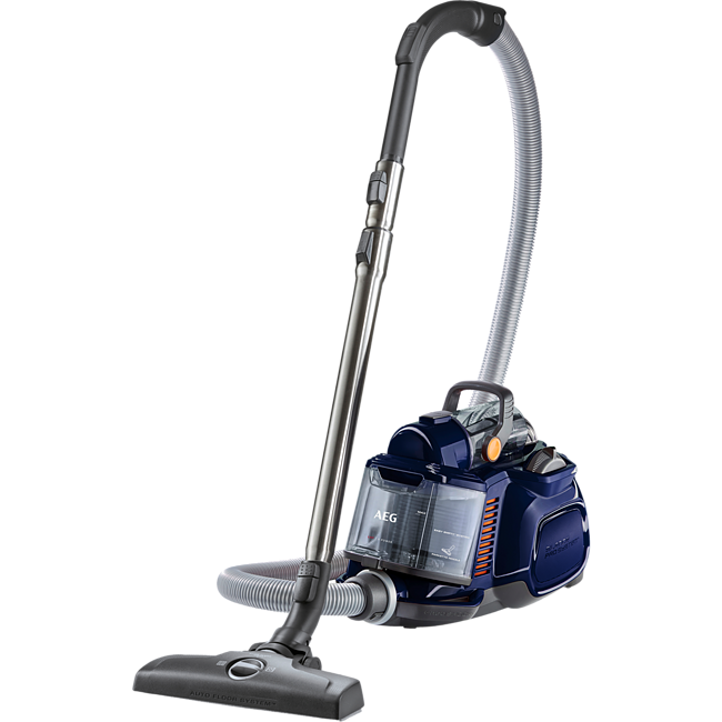 Aspirador sin bolsa - AEG LX7-2-DB-P, 750 W, 1.4 l, 72 dB, Azul