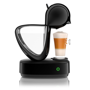 Enjoy infinite coffee possibilities with the slimline Infinissima® pod coffee machine 