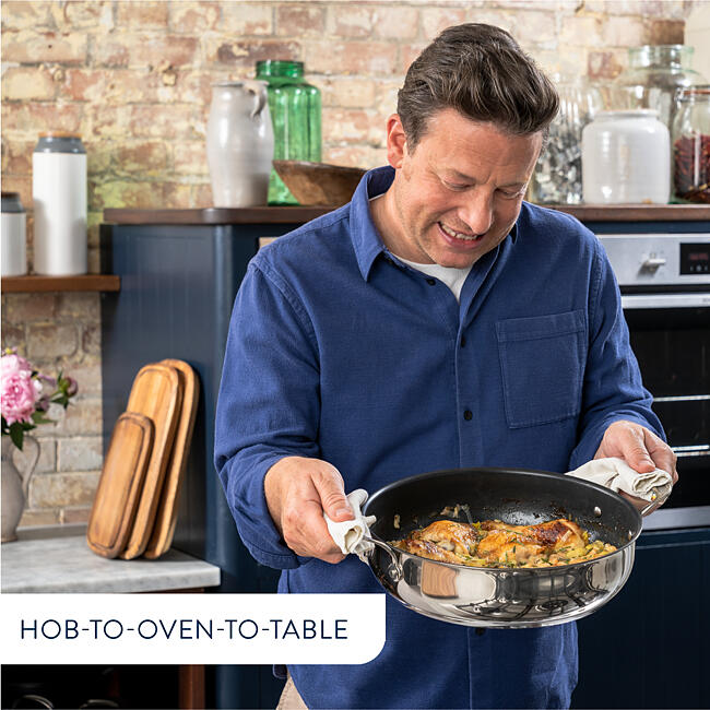 Jamie Oliver by Tefal All-In-One Pan Shallow Pan 30cm/4.9L