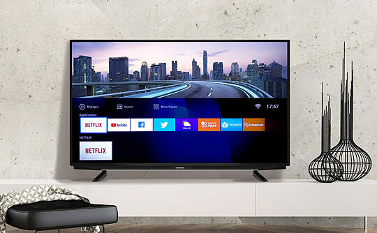 Grundig 43gdu7500b Tv Led 4k 108 Cm Livraison Gratuite