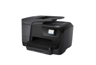 HP OfficeJet Pro 8710 All-in-One, left facing