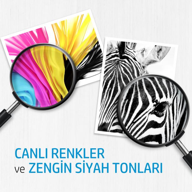 HP Ink PDP Gallery Tile - Vibrant colors rich blacks - Turkish