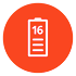 Up to 16-hour speed charge battery