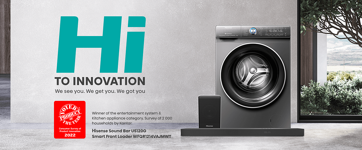 Hisense 12 kg Front Loader Washing Machine Makro