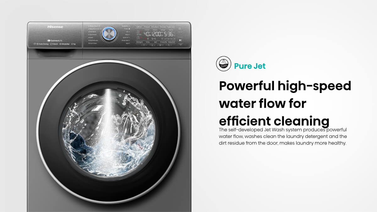 Hisense 12 kg Front Loader Washing Machine Makro