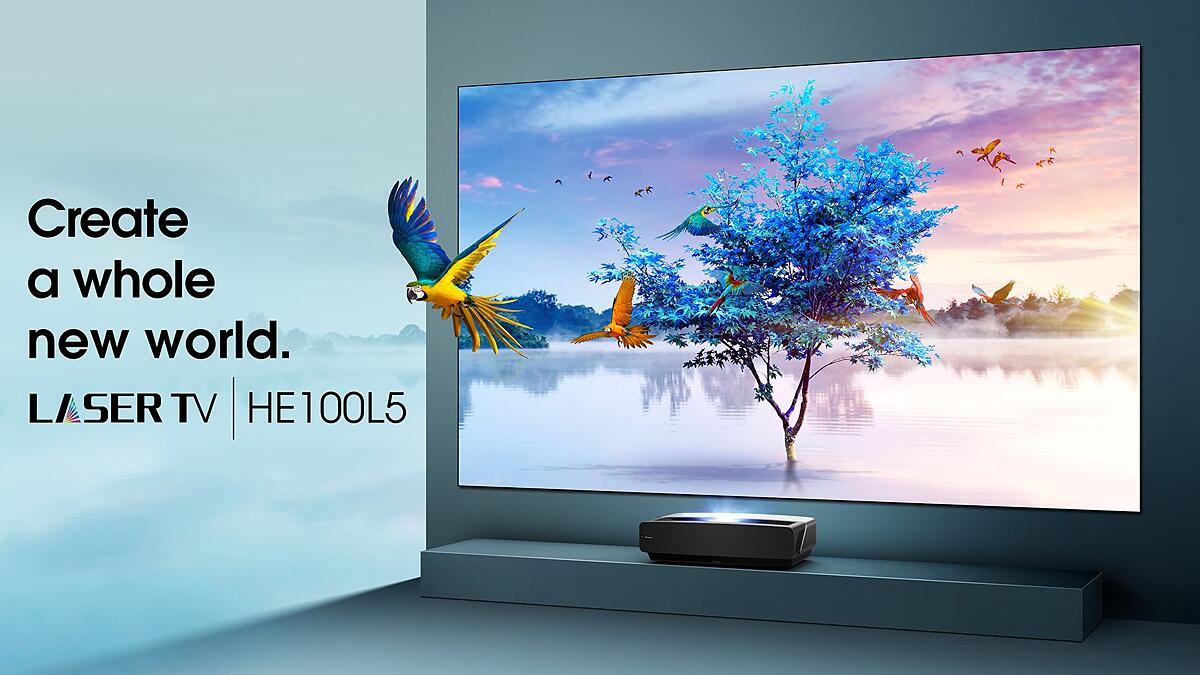 Hisense 254 cm (100") Smart 4K Laser TV Makro