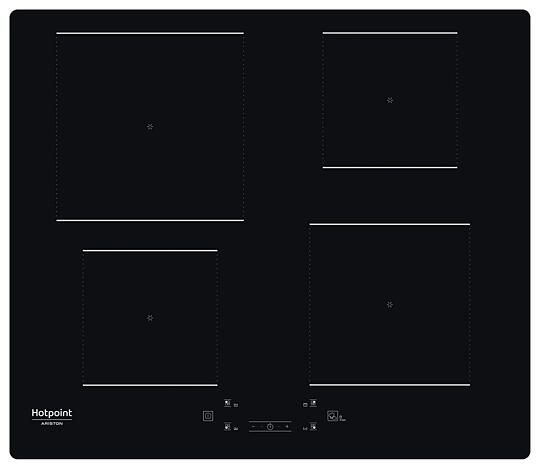 Hotpoint HQ 2260S NE Piano Cottura ad Induzione 4 Zone 59 | Yeppon