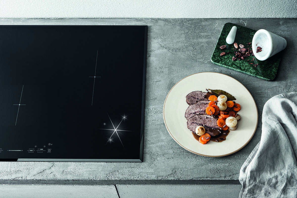 FAST, EFFICIENT AND EASY TO CLEAN INDUCTION HOBS HAVE IT ALL