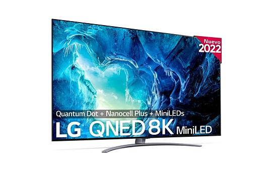 TV LED 189 cm (75'') LG 75QNED966QA 8K SmartTV WebOS 22, HDR Dolby Vision, HDR10, Dolby Atmos