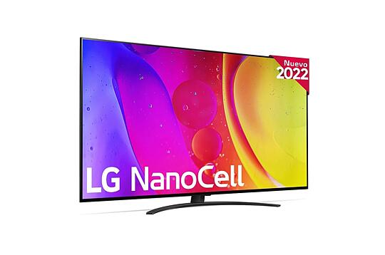 TV LED 189 cm (75'') LG Nanocell 75NANO826QB 4K SmartTV WebOS 22, HDR10, HLG, Sonido Dolby Digital Plus & AC4