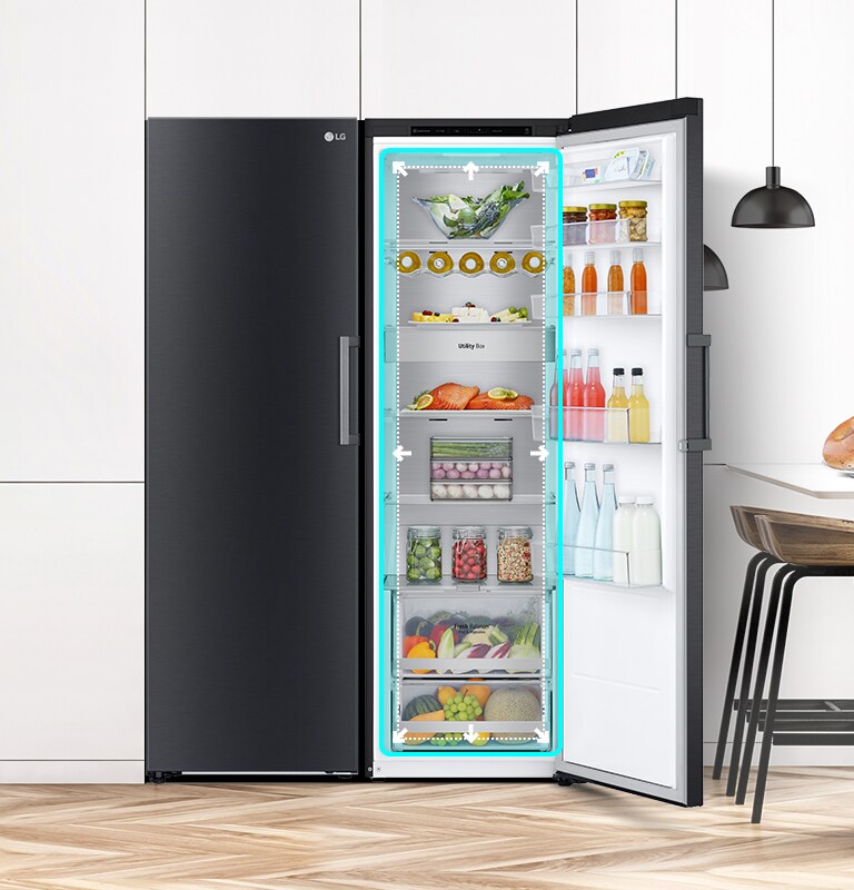 lg vertical fridge