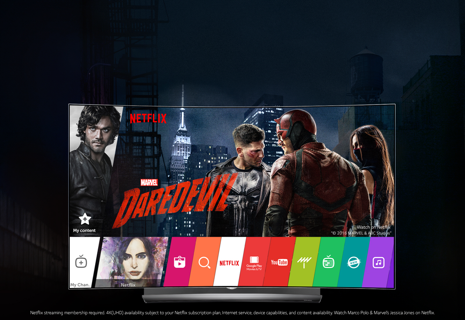 LG  OLED TV isthe Perfect Match for Netflix