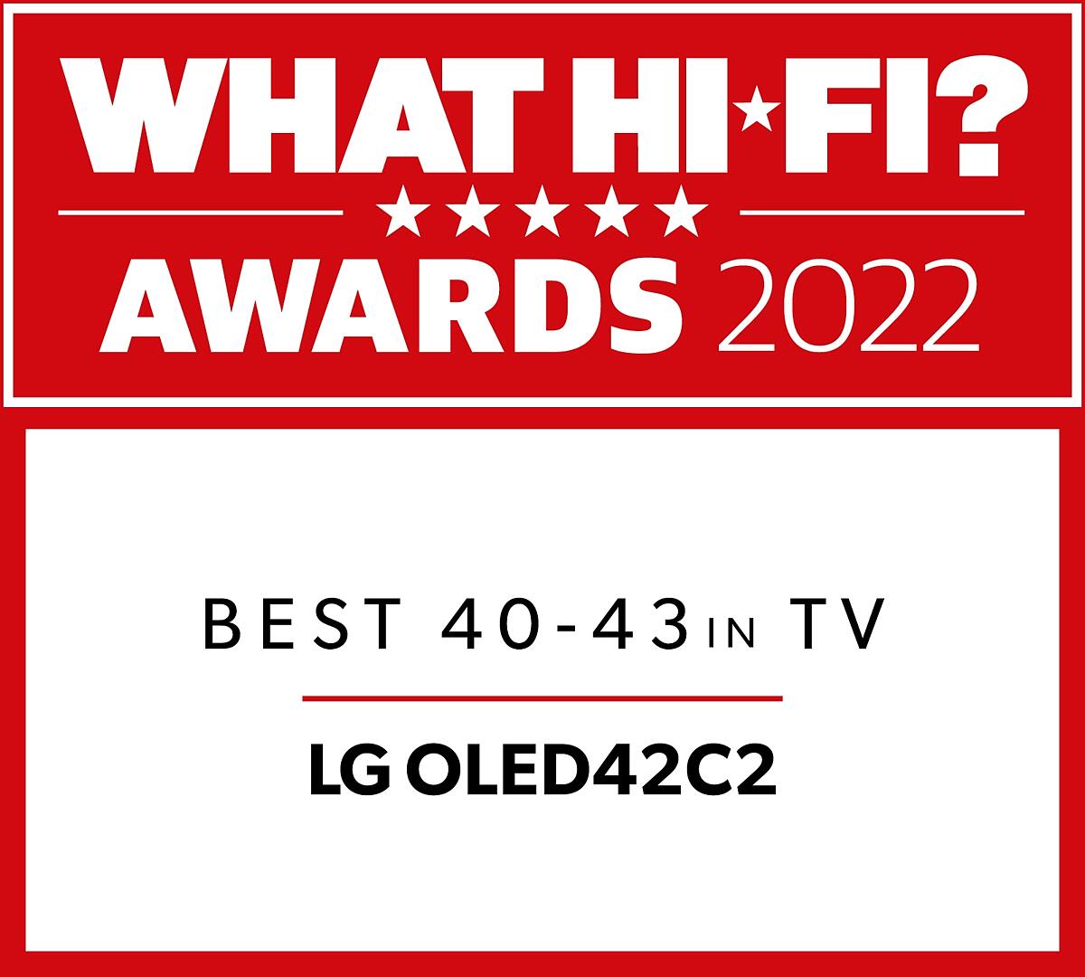 LG OLED, evo, C2 , 42&quot;, Smart TV, Best Buy awards 2022