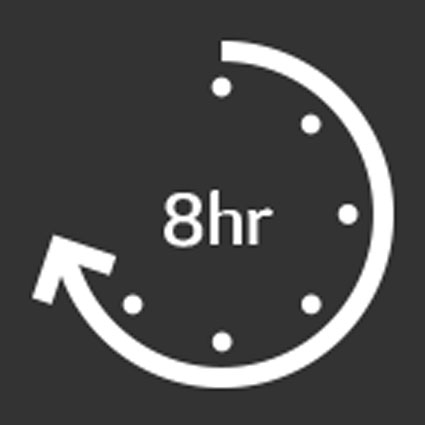 8 hour timer