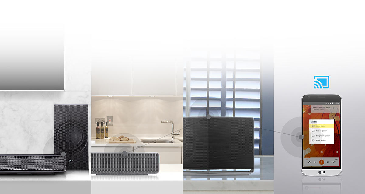 Música en todo tu hogar con Chromecast